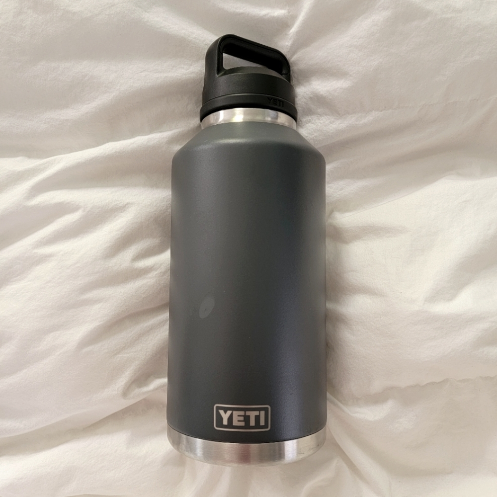 YETI Rambler 64 oz Bottle, Vacuum Insulated, Stainless Steel with Chug Cap